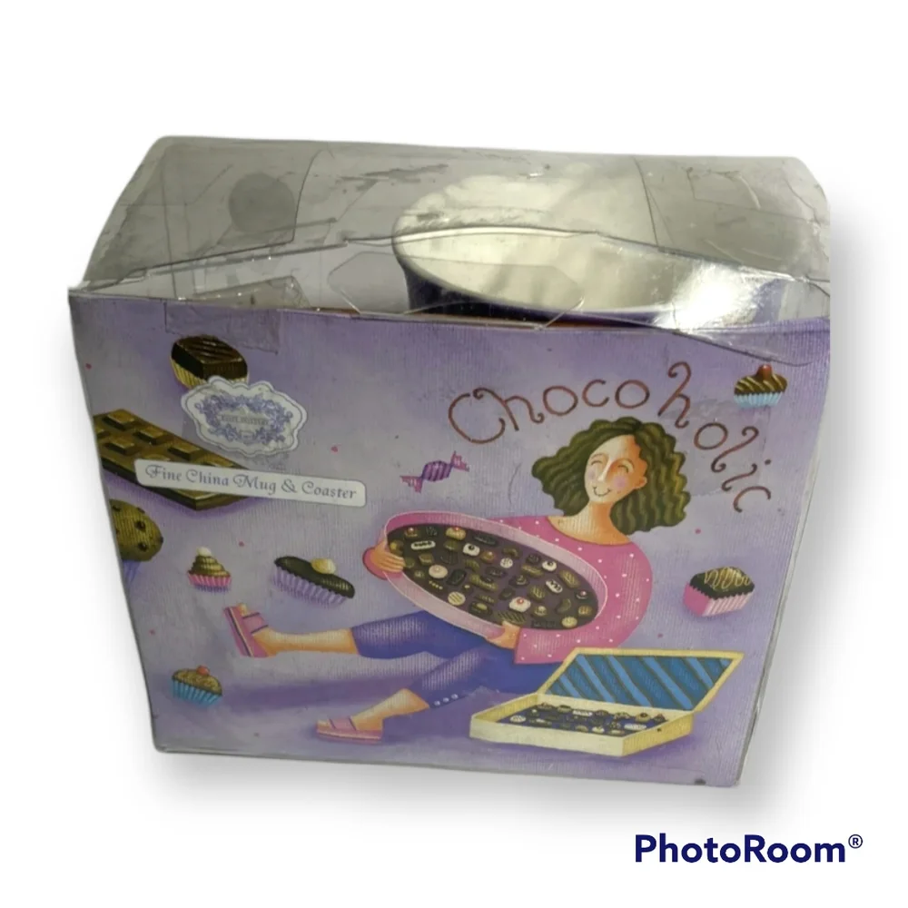 Ken Pottery Chocoholic Mug with Coaster Set - Picture 2 of 4